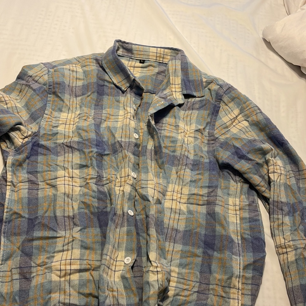 Blue flannel - Picture 2 of 2